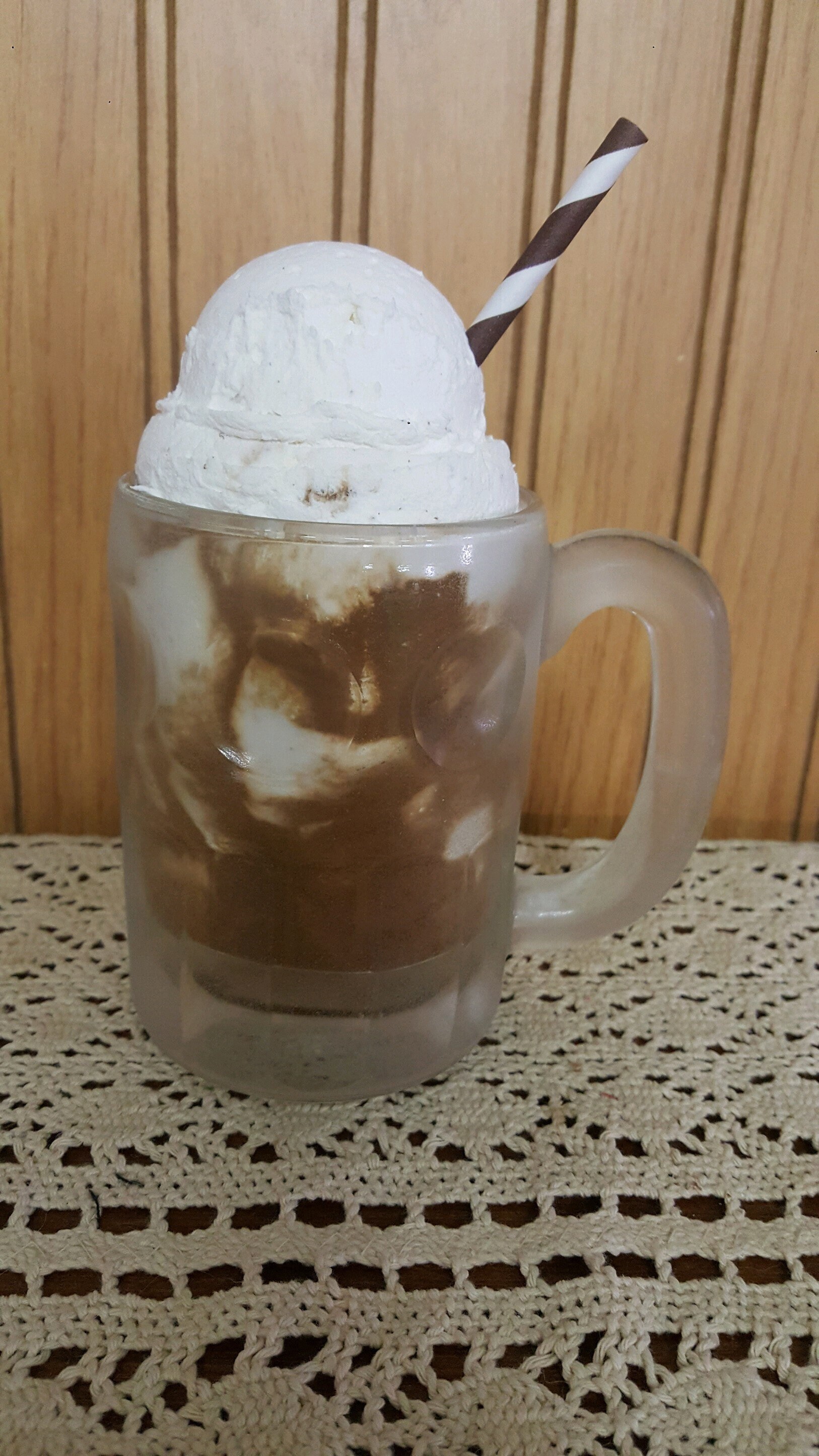 Fake Food Root Beer Float Frosted Mug 7 inches tall Etsy