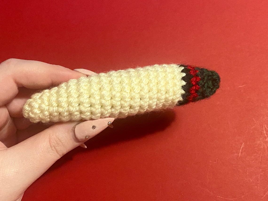 Catnip Toy Joint/Blunt Crocheted Etsy