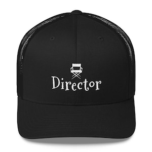 Film Director Trucker Cap Gift for Movie Lovers and Film Buffs