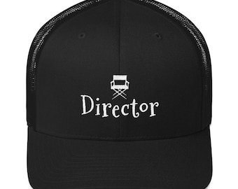 Film Director Trucker Cap Gift for Movie Lovers and Film Buffs