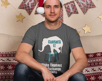 Camiseta divertida de regalo de broma de elefante blanco Crushed It para menores de 25 años