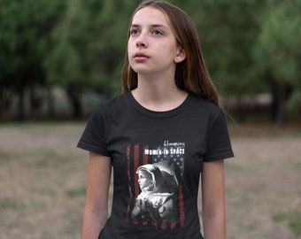Youth Astronauts, Honoring Women in Space, Kids, Boys, Girls, Short Sleeve Unisex T-Shirt