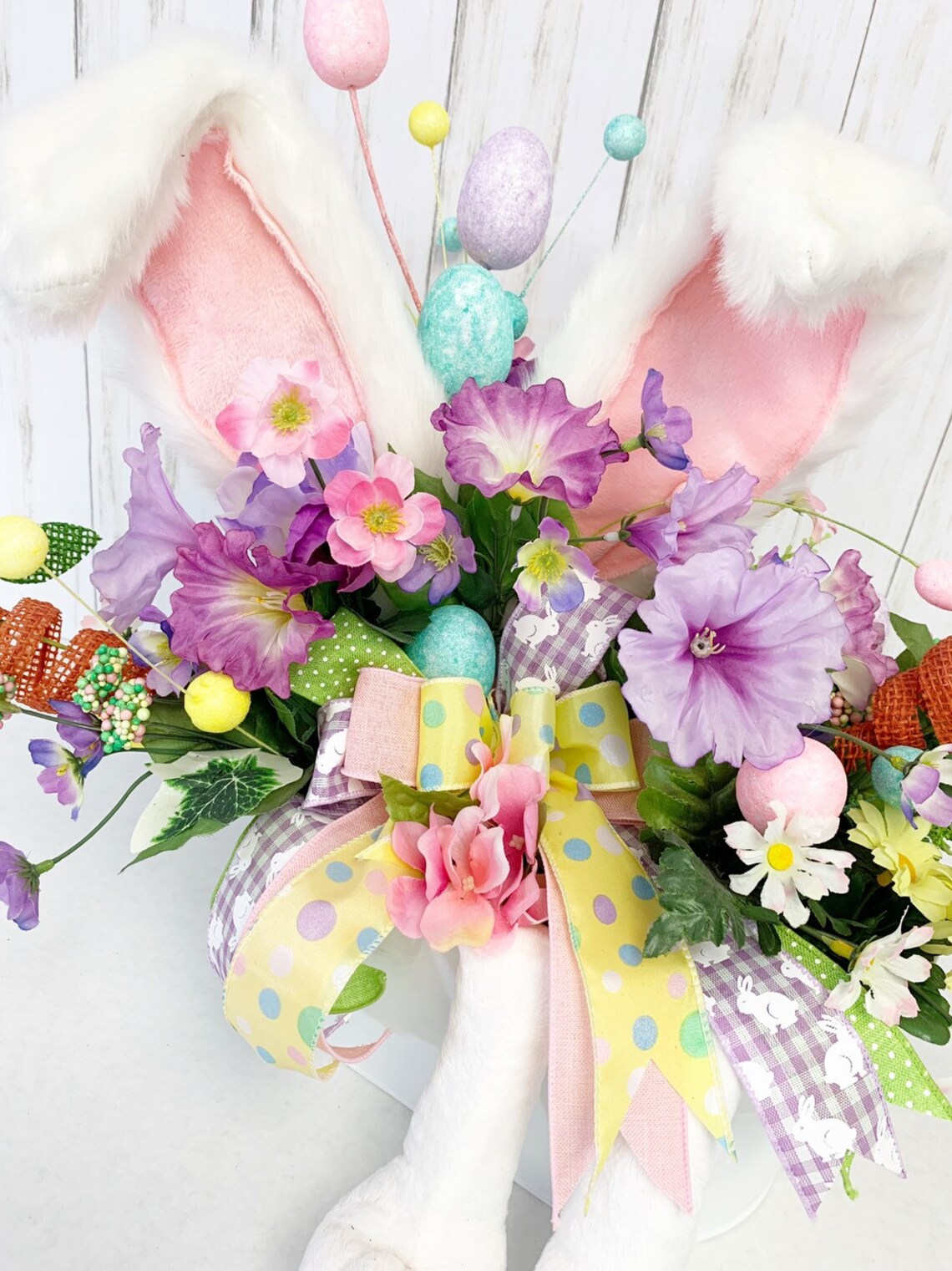 Easter Centerpiece, Easter Decor, Easter Bunny, Easter Decorations Etsy