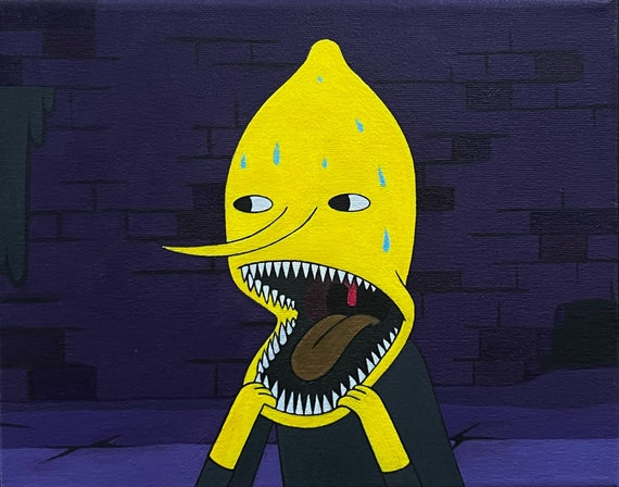 lemongrab ページ Hand-painted Lemongrab Frame (adventure Time S5ep8, 