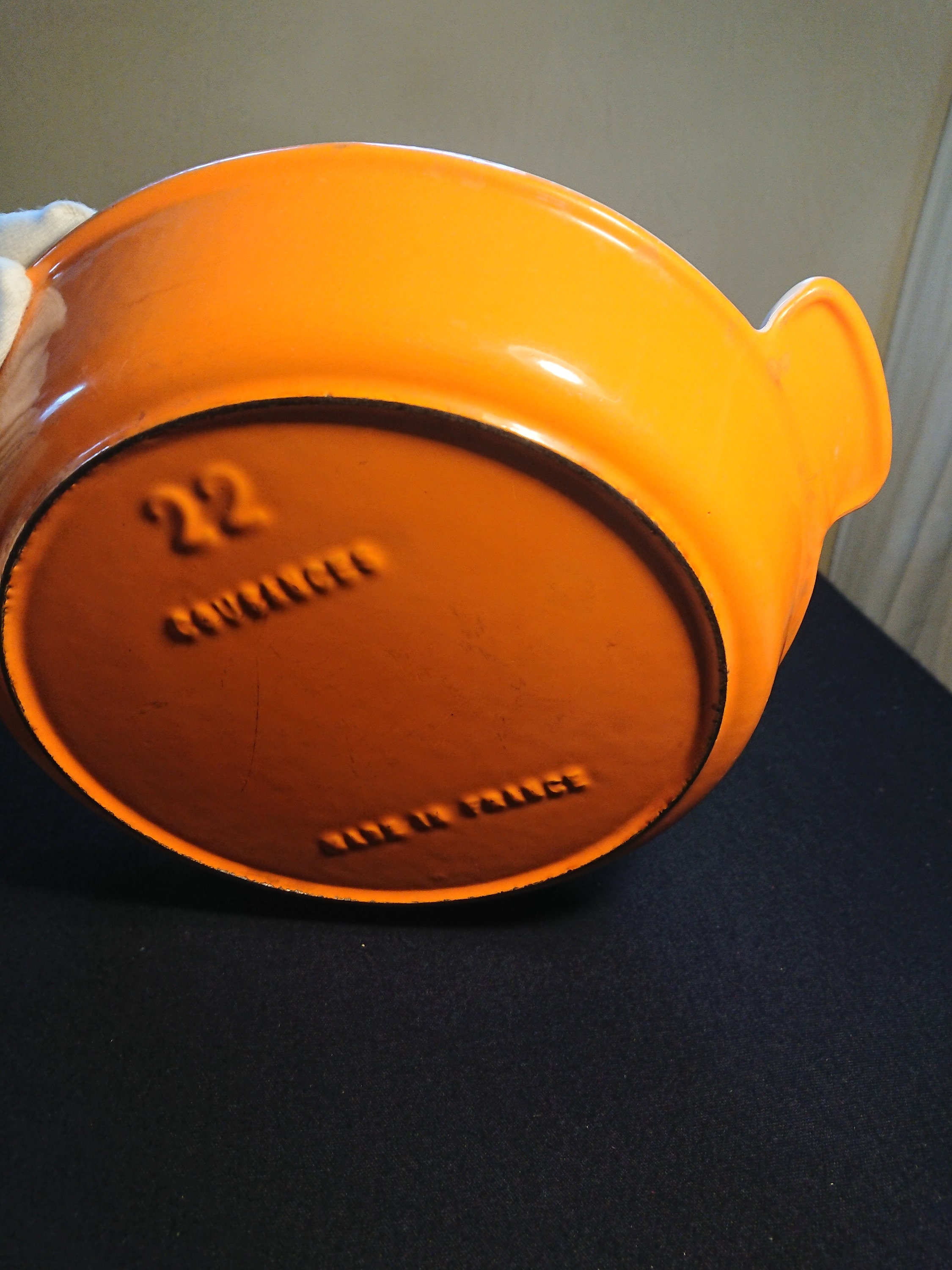 Le Creuset - Plat à poisson + plat à gratin - Fonte émaillée