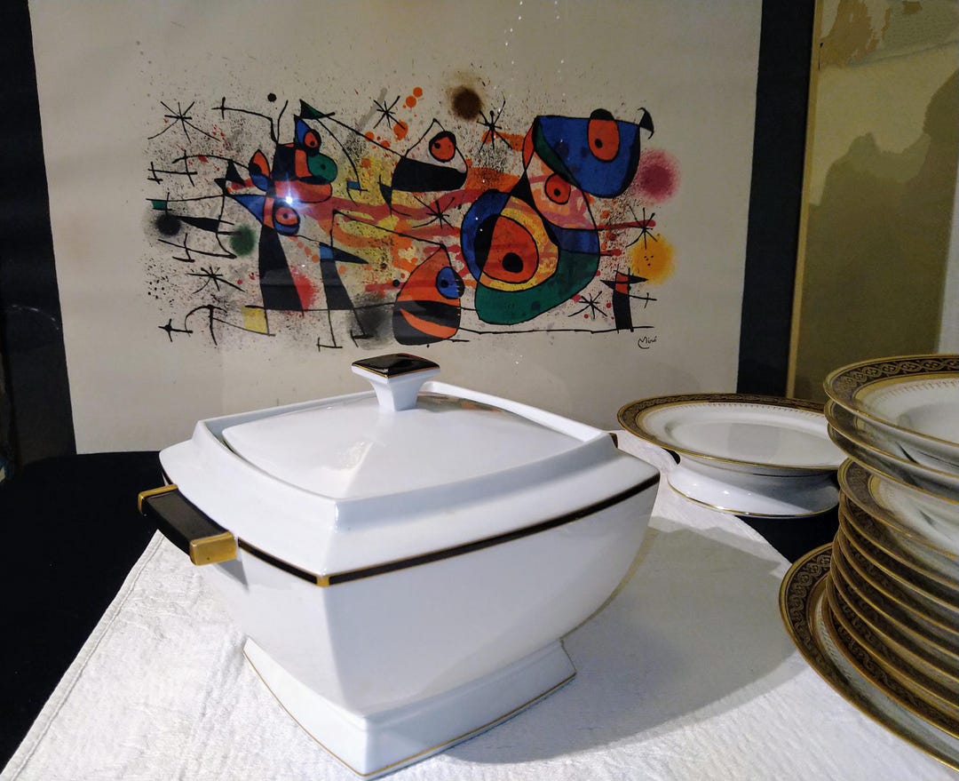 J・L Coquet  LIMOGES J.L COQUET & JAUNE DE CHROME - FRANCECLAT INTERNATIONAL