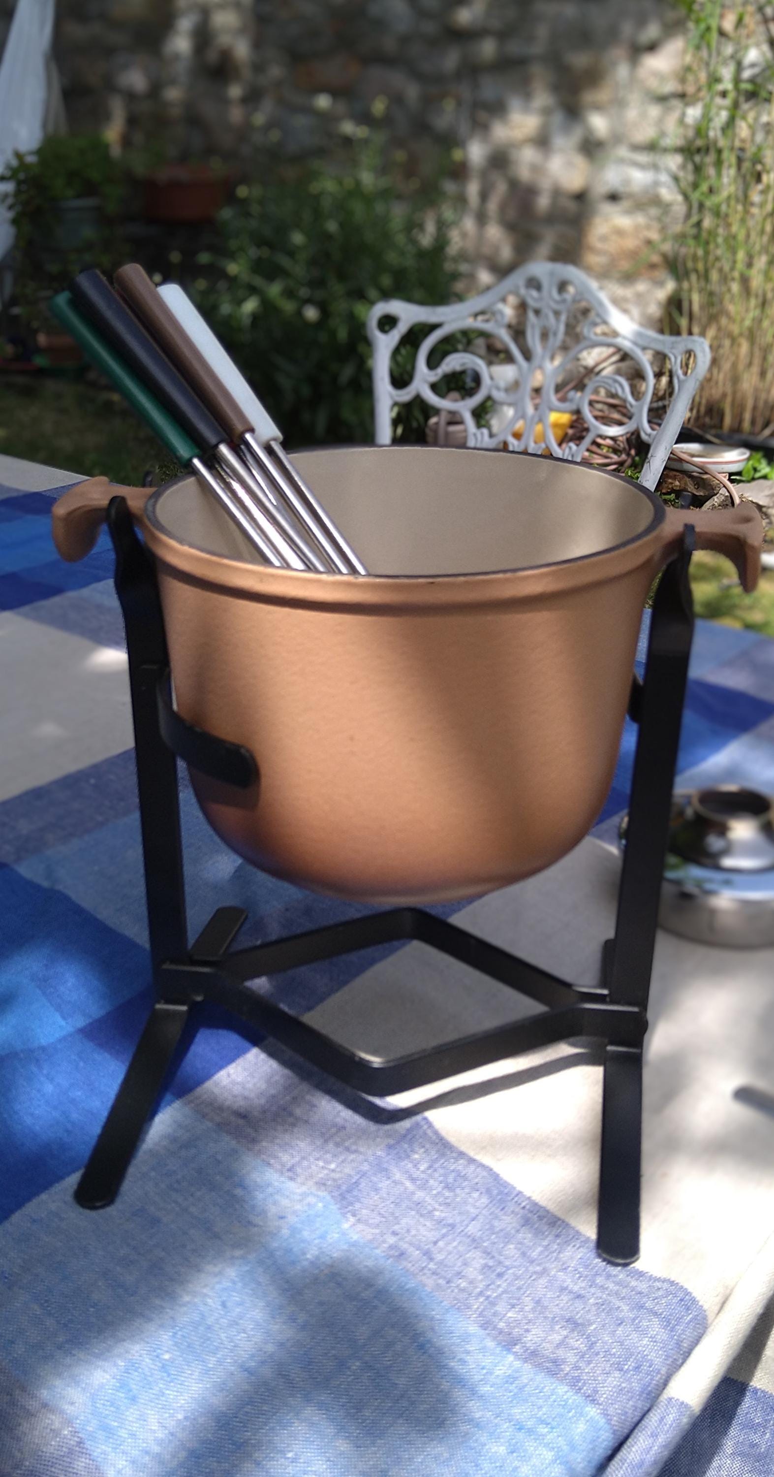 Cousances Le Creuset Fondue - Etsy