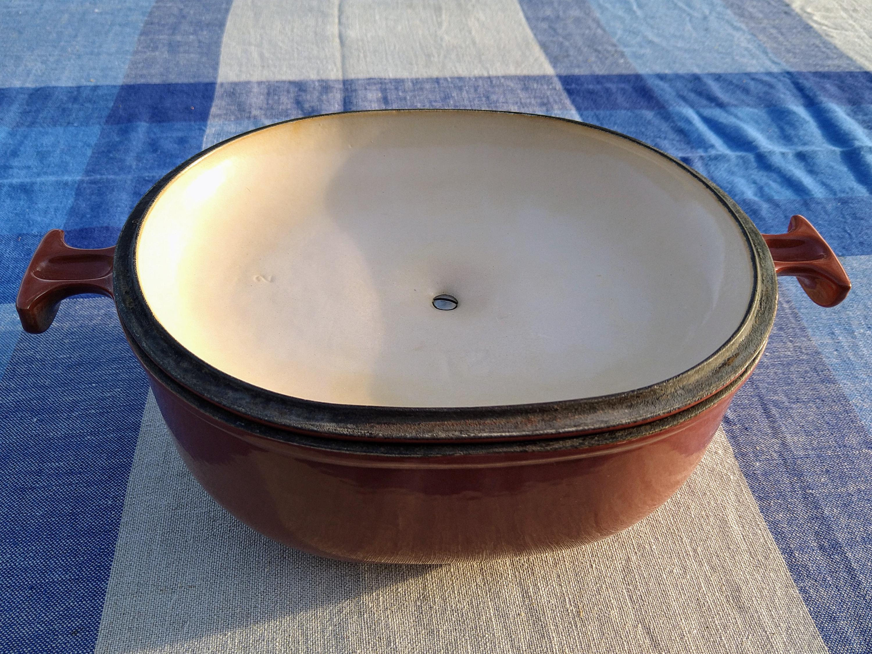 The Smallest LA MAMA by Le Creuset. Designed by Enzo Mari