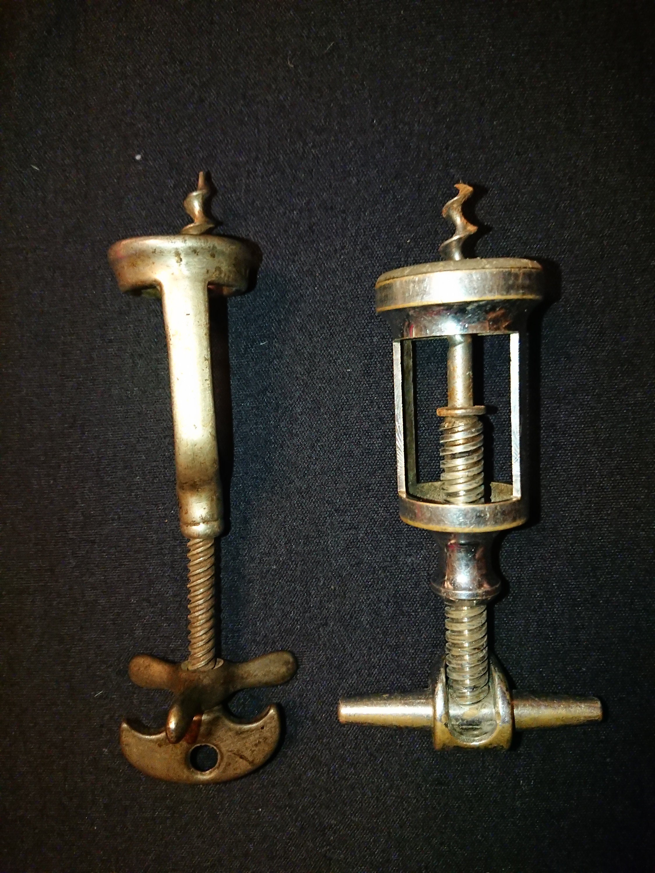 Antique Corkscrew antique & rare solid Brass type