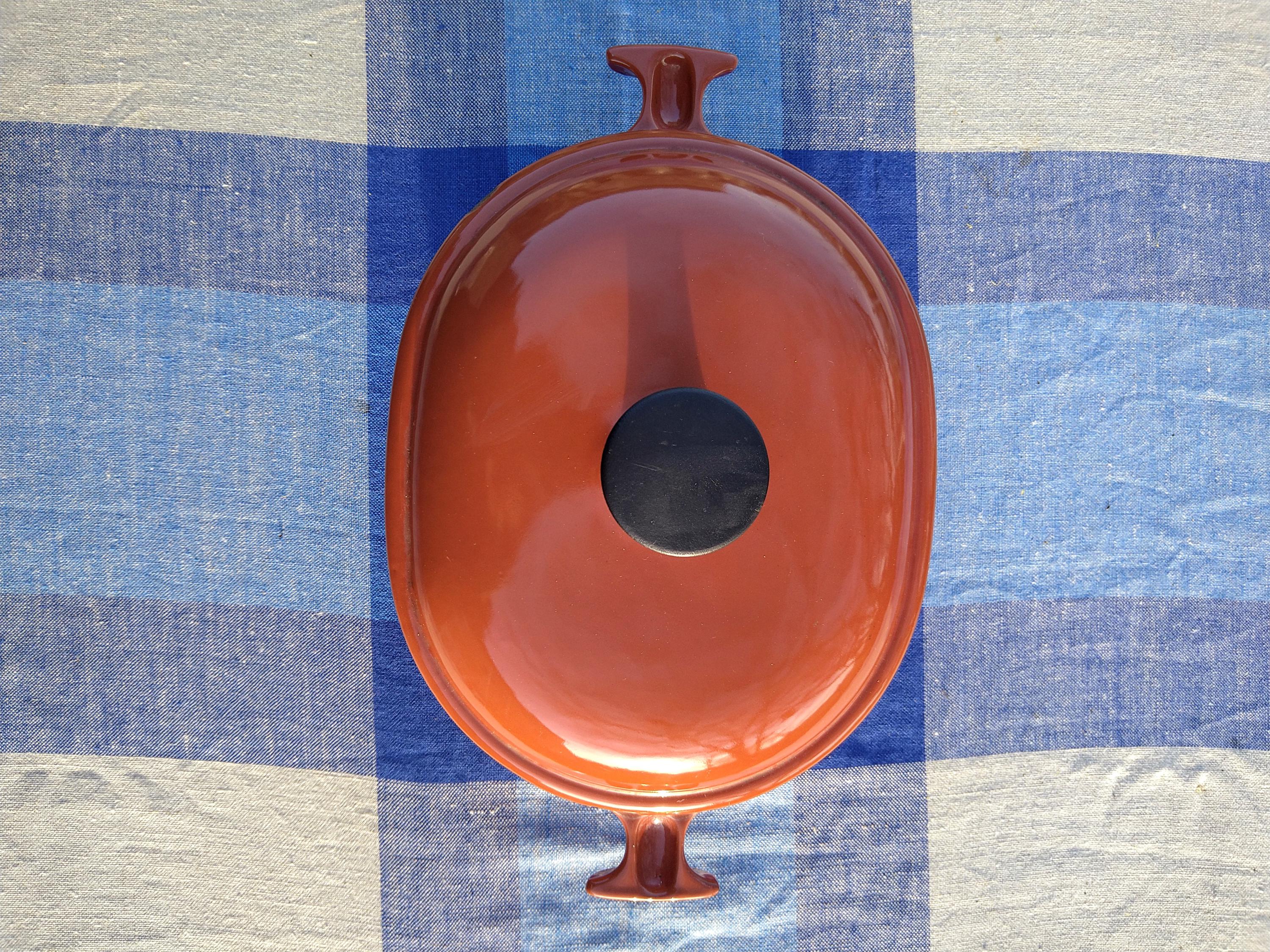 The Smallest LA MAMA by Le Creuset. Designed by Enzo Mari