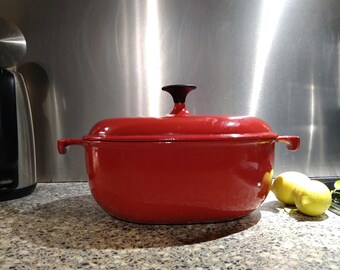 Vintage Le Creuset La Mama Green Dutch Oven– Enzo Mari Design