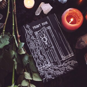 Front Door Zine - Una carta de amor para las personas trans y no binarias - Poesía e ilustraciones - Afirmación trans, empoderamiento, orgullo queer, LGBTQ, arte