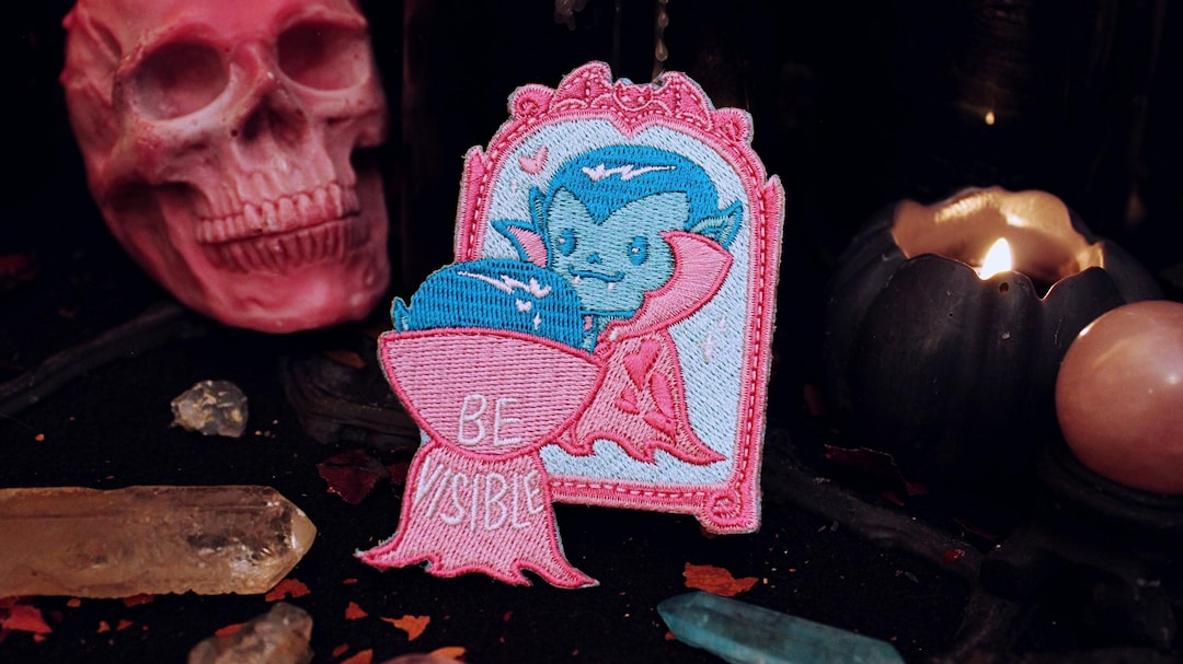Trans Patch Be Visibile Trans Patch - Iron on Embroidered Patch Trans Visibility ...