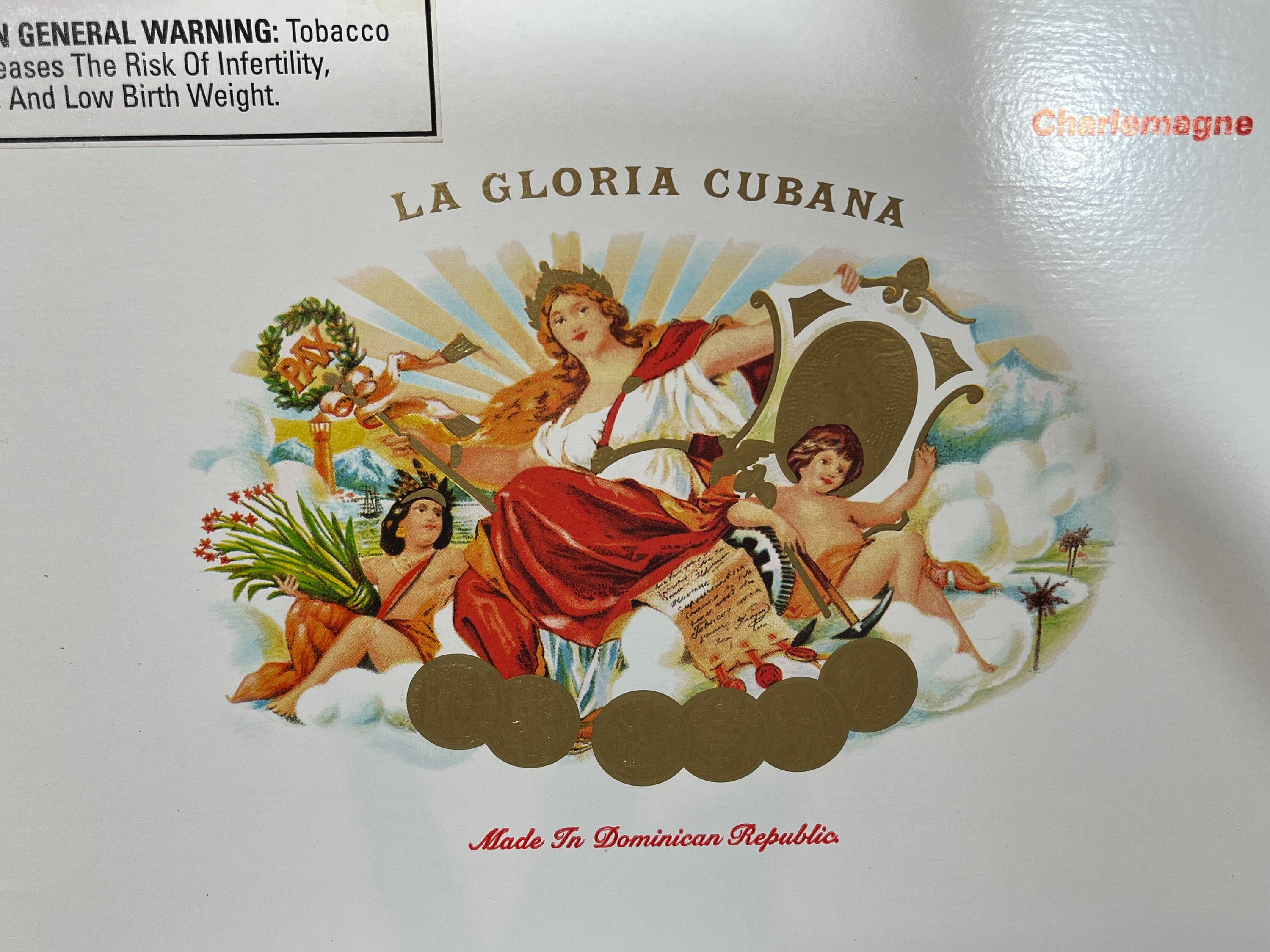 Sac Main Unique En Boîte à Cigare En Bois Gloria Mundi - Fait Main Aux États-Unis, Multicolore