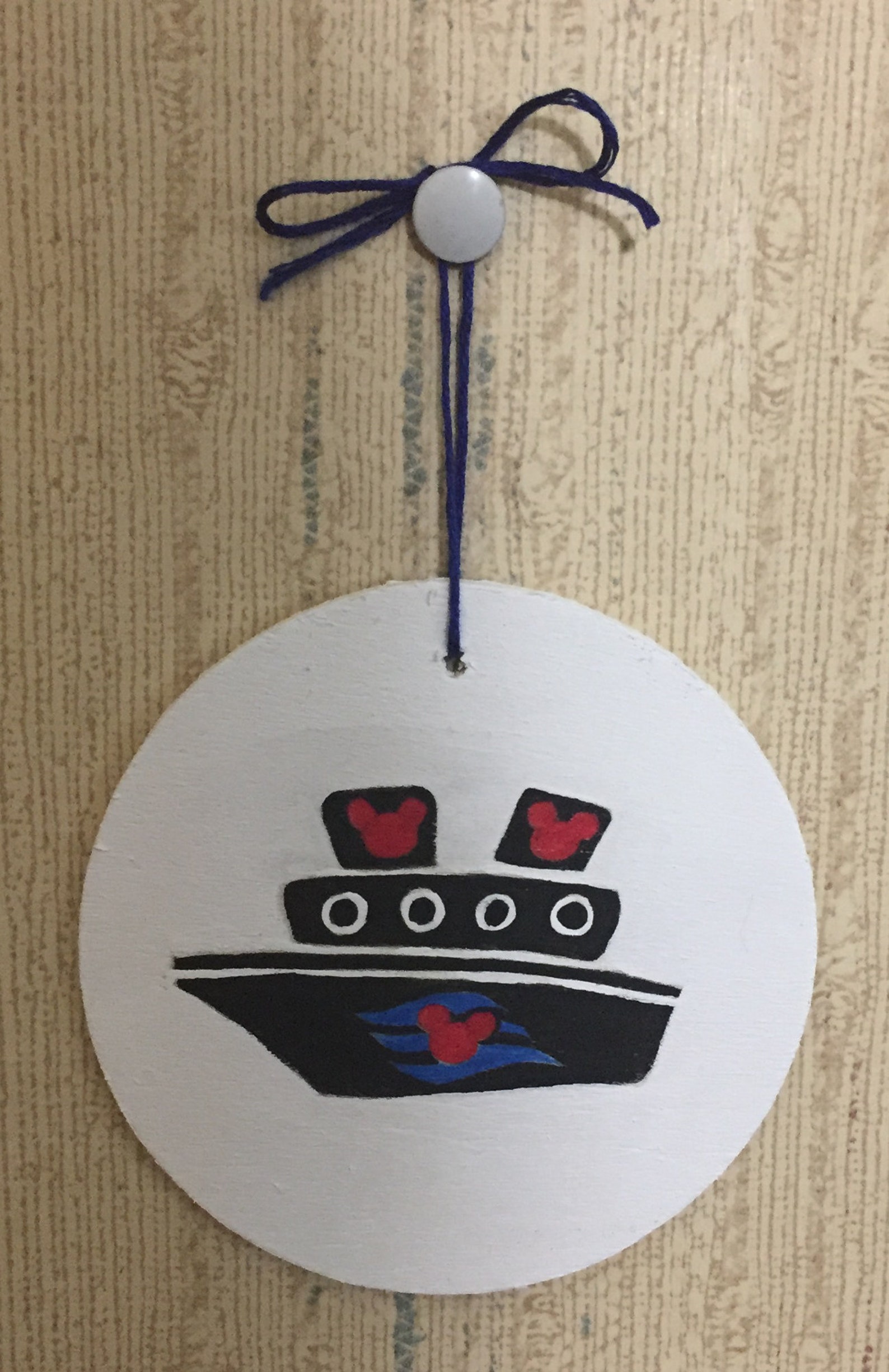 disney fantasy cruise ship ornament