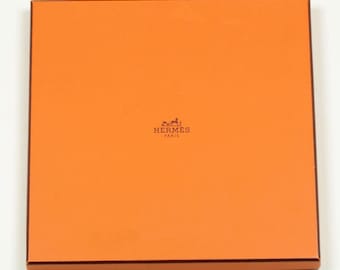 2 cajas para pañuelos Hermes de 90 cm. 100% auténticas.