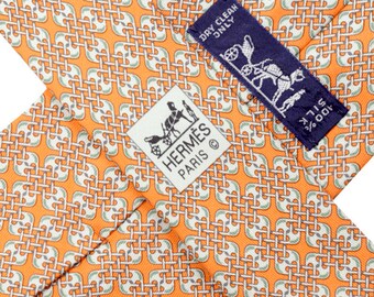 Hermes Silk Tie (SHF-21390) – LuxeDH