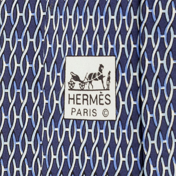 Hermes necktie h pattern - Gem