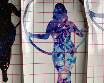 Dream hooper style 6 (CURVY) car decal