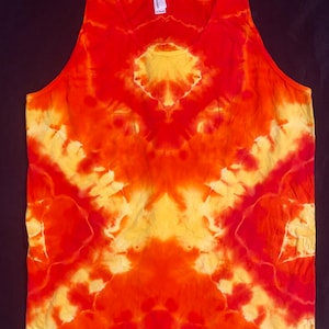 XL Unisex Tiedye Tank Shirt