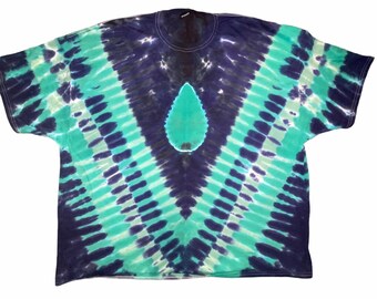 5XL Water Drop Tiedye Unisex T-Shirt