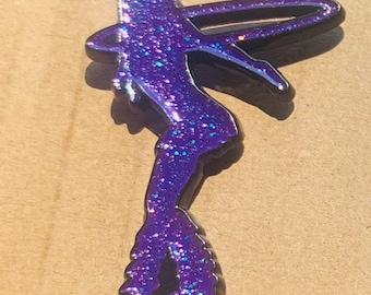 1.5” Purple Hooper Hat Pin