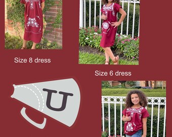 即発！AGGIE dress womens-gameday-couture-white-