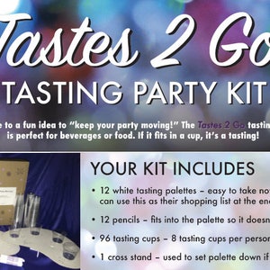 Tastes 2 Go Tasting Party Kit image 2