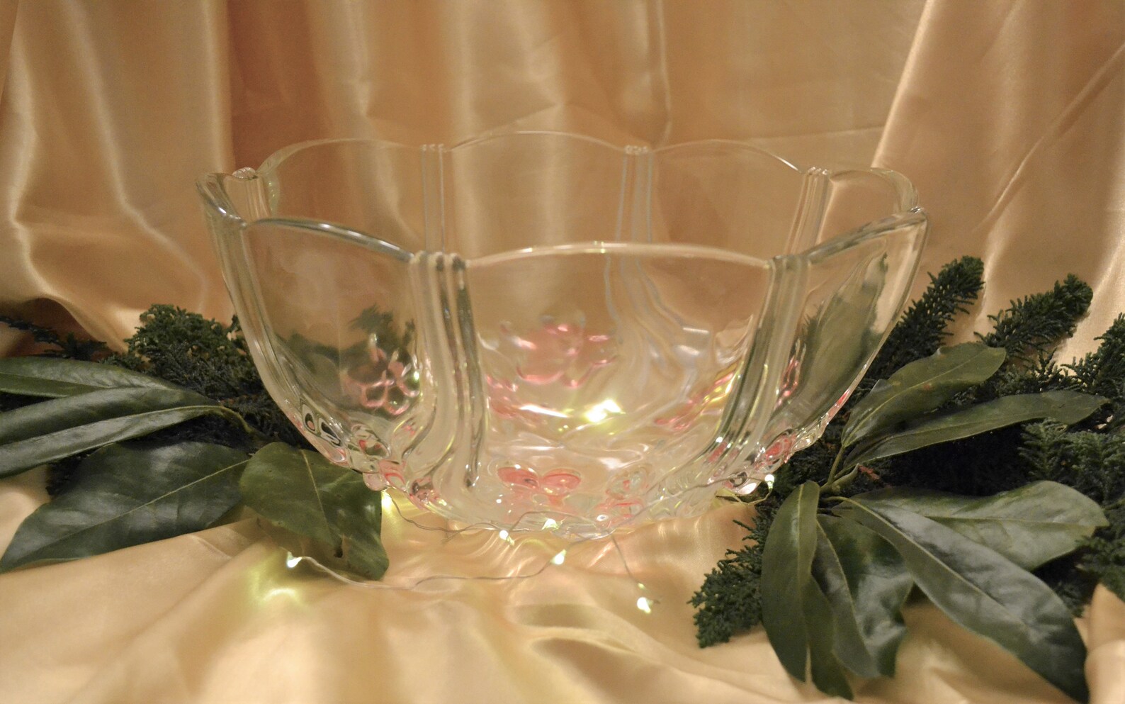 Like New Vintage Mikasa Bowl Floral Dance Pink Frost Mikasa Etsy