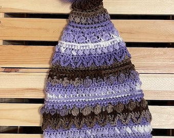 Crochet Pixie Hat Adult
