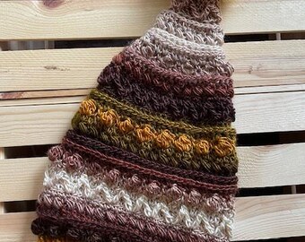Crochet Pixie Hat Adult