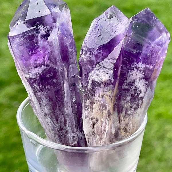 Cathedral Amethyst Points or aka Dragon Tooth Amethyst.