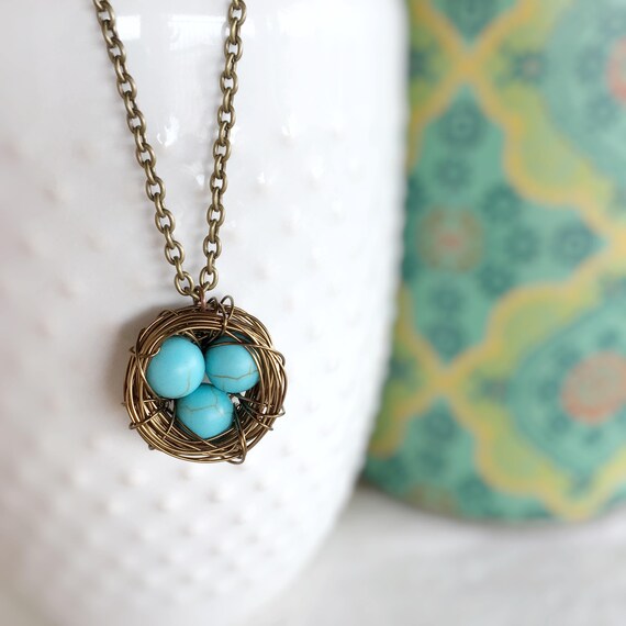 Nest Necklace Mom Gifts Mothers Nest 