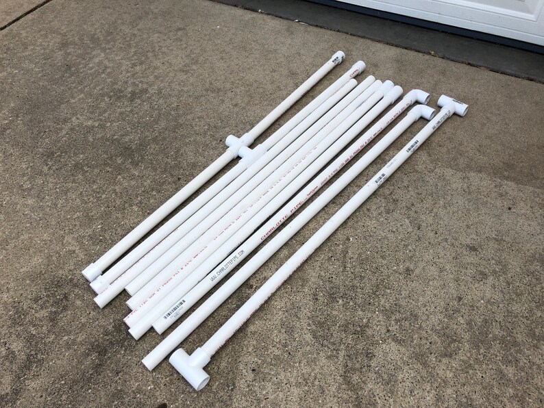 Backdrop Stand 6x6' PVC pipe stand photography backdrop Etsy