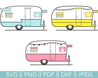 Featured image of post Vintage Camper Clipart Glamping vintage campers preppy clipart by tracey gurley