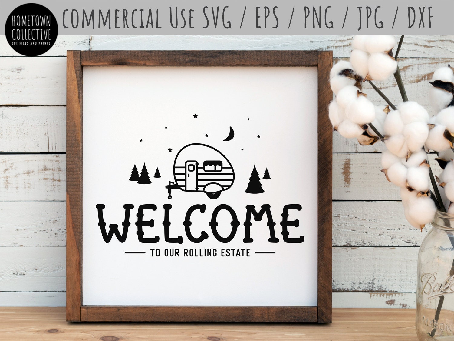 Download Camper SVG Welcome to our rolling estate Svg Camping Svg ...