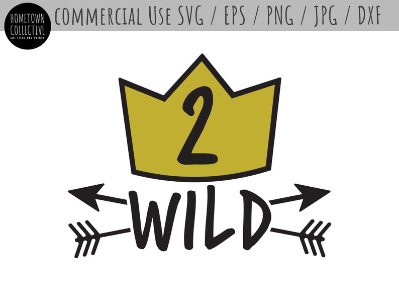 Download 2nd Birthday Svg 2 Wild Svg Two Wild Svg Toddler Birthday ...