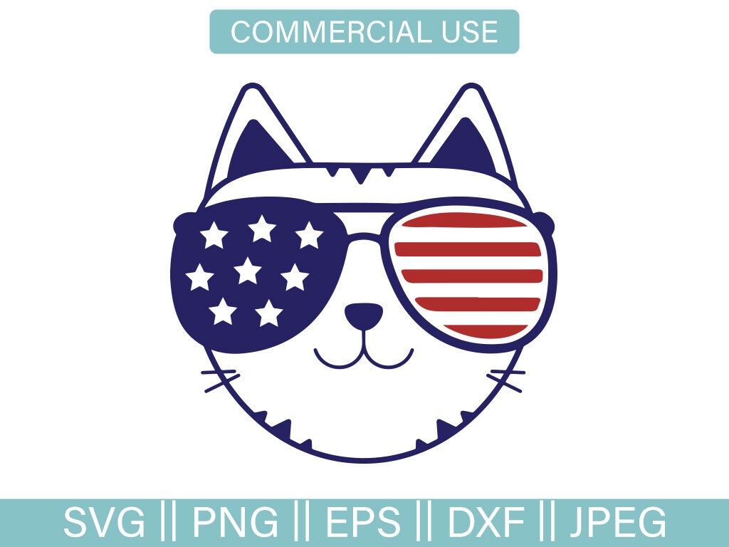 Download America SVG Fourth Of July Svg American Flag Sunglasses ...