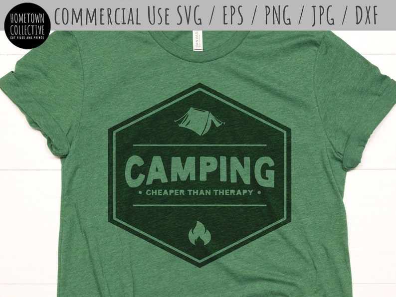 Download Camping SVG Cheaper Than Therapy Svg Tent Svg Summer Svg ...