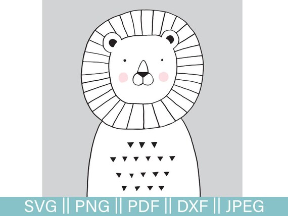 Free Free Lion Svg Etsy 302 SVG PNG EPS DXF File