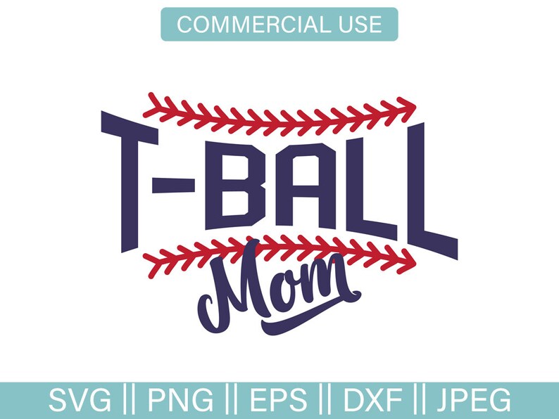 Download T-ball Svg T-ball Mom Baseball Mom Svg Mom Svg Svg Cut | Etsy