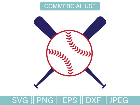 Download Baseball Svg Baseball Bat Svg Baseball Cut File Commercial ...