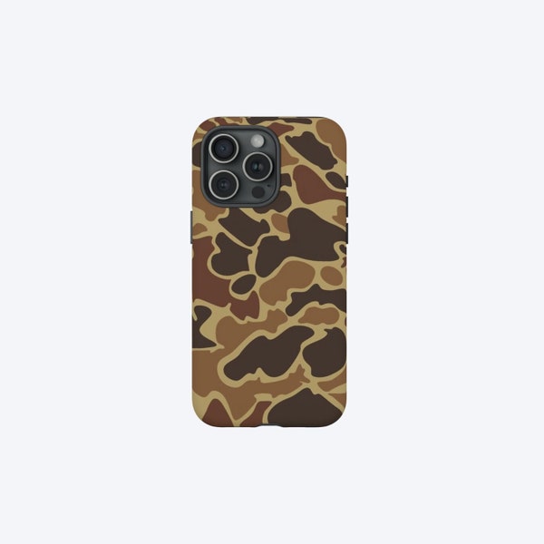 Vintage DUCK Camo Iphone Case XR + - 15+ PRO, All Iphone Case