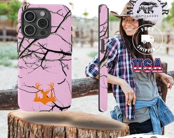 Pink Camo iPhone Case - MamaBearHomeGoods