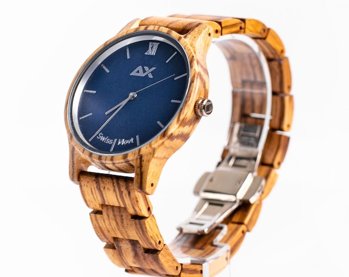 Wood Watch Men, Engraved Watch, Wood Wrist Watch, Wooden Watch, Personalized Wood Watch, 5 Year Anniversary, Watch Men, Mens Wrist Watch