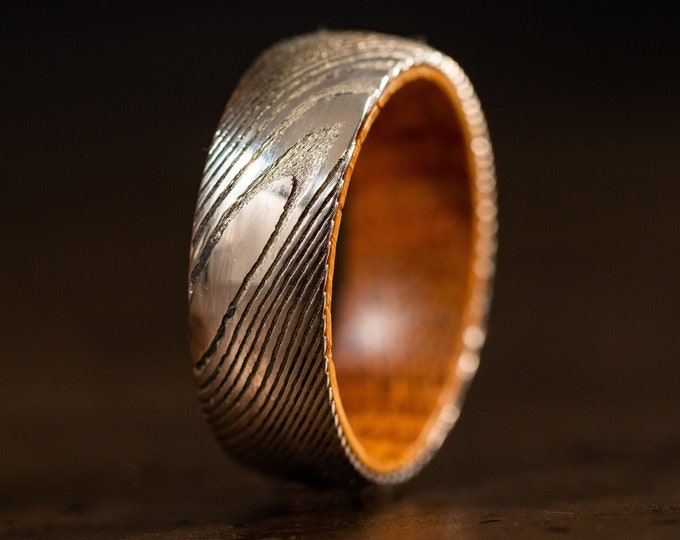 Wood Wedding Band, Whiskey Barrel Ring, Wooden Ring, Wood Ring, Wood Wedding Ring, Mens Wooden Ring, Mens Ring, Wood Ring Men, Wood Rings