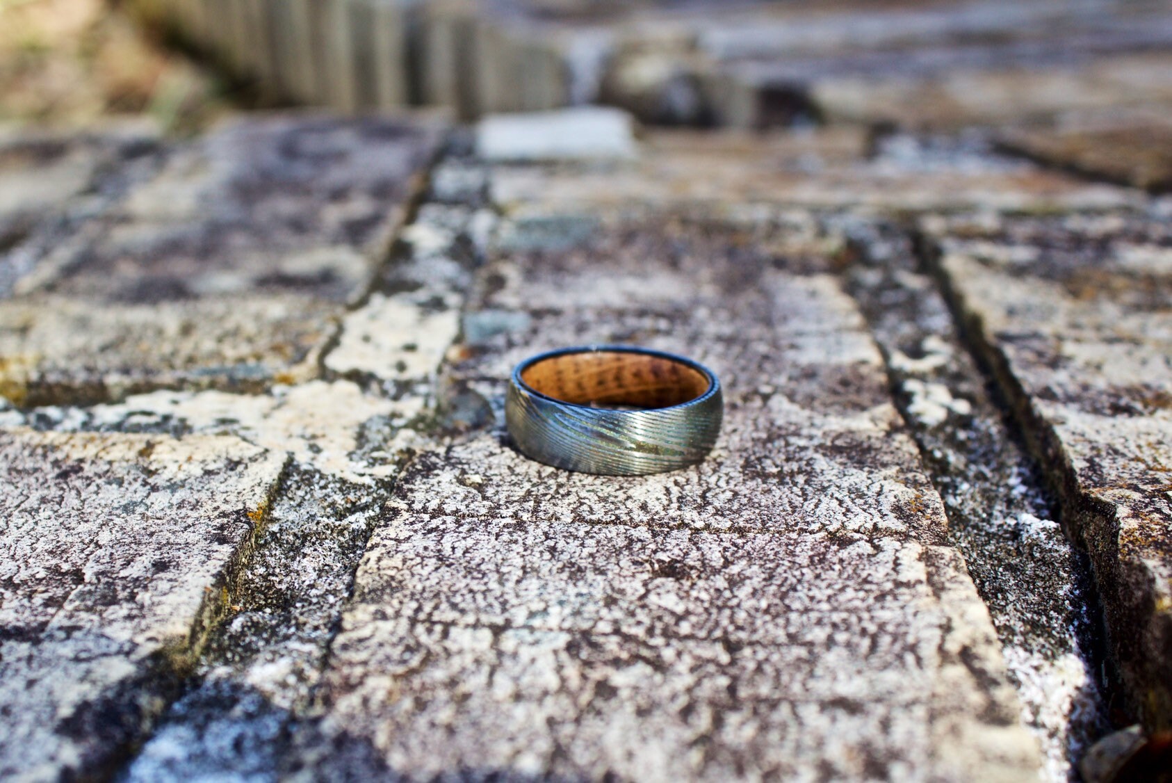 Wood Wedding Band, Whiskey Barrel Ring, Wooden Ring, Wood Ring, Wood