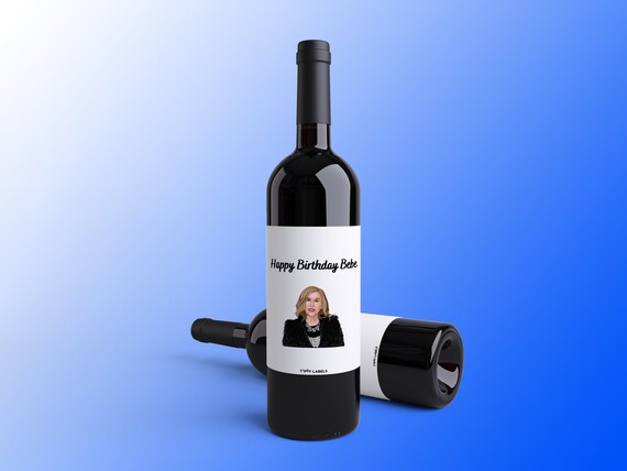 Joyeux Anniversaire Etiquette De Vin Bebe Etiquette De Vin Etsy France