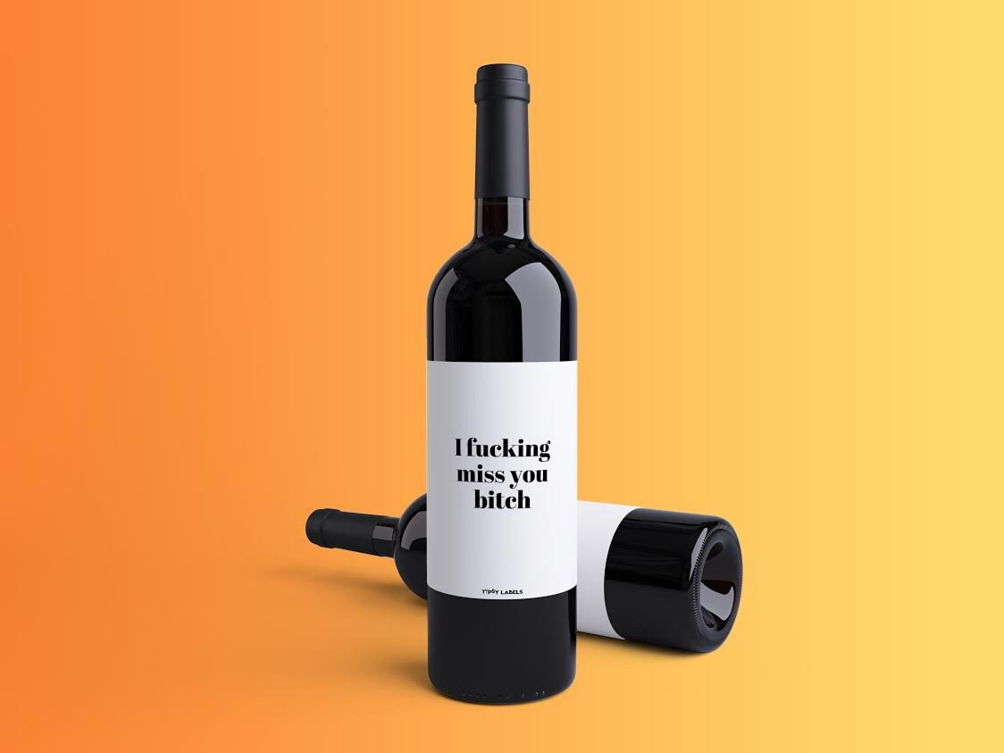 Fucking A Wine Bottle