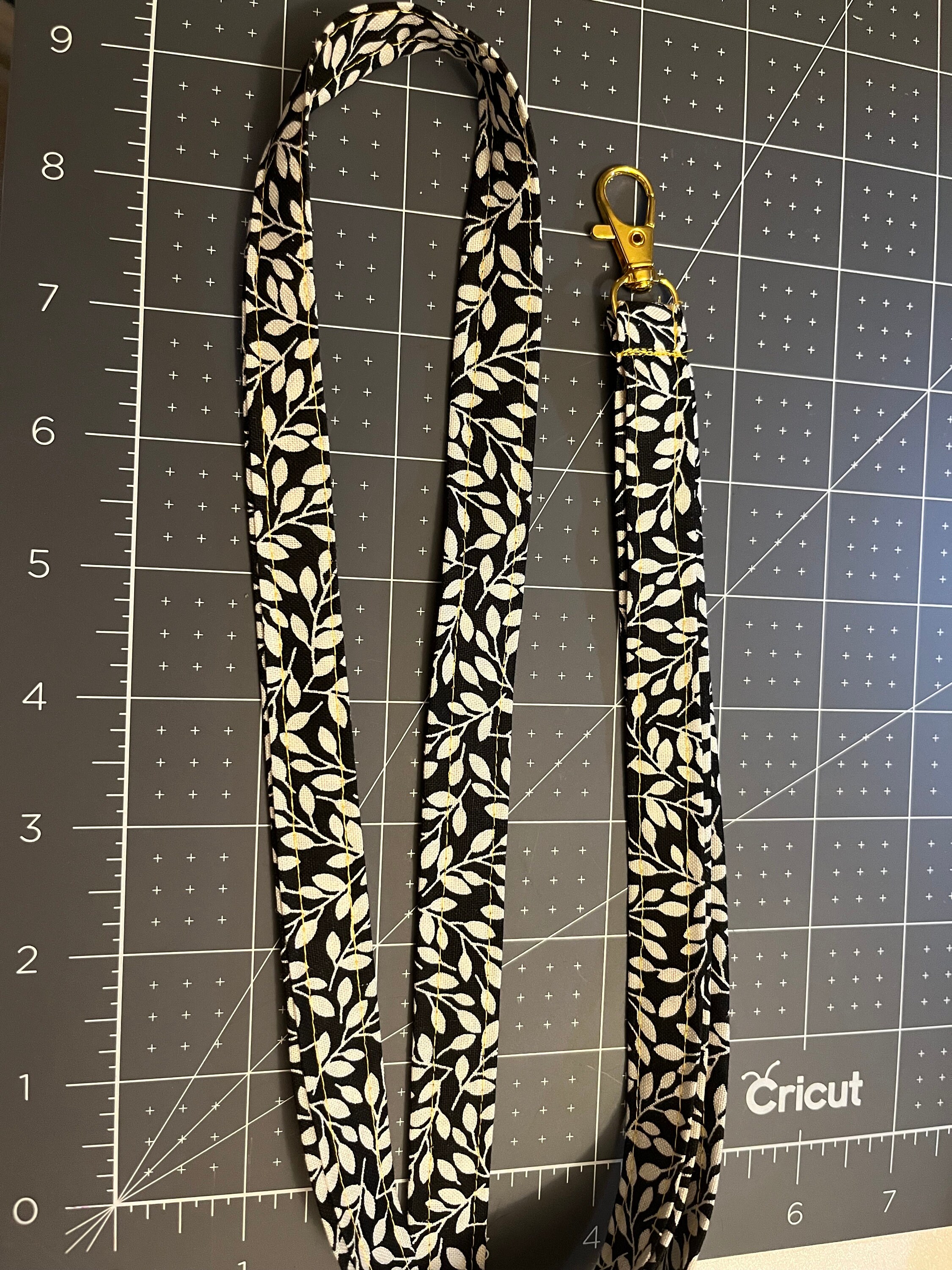 Lanyard | Bee Fabric Drop| Badge Holder | Teacher Necklace | Student